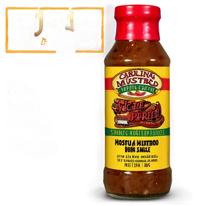 Carolina Mustard Bbq Sauce Png 06282024 PNG image