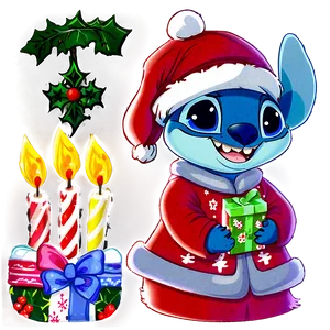 Caroling Stitch Christmas Eve Png 1 PNG image