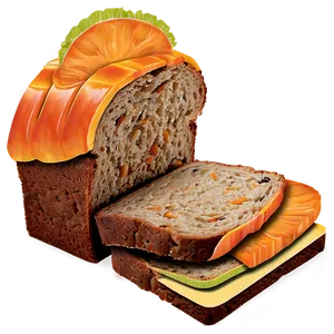 Carrot Bread Slice PNG 62 PNG