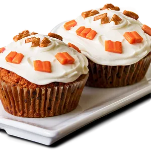 Carrot Cake Muffin Png Crf83 PNG image