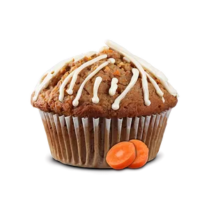 Carrot Cake Muffin PNG Woe