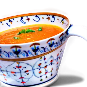 Carrot Ginger Soup PNG 05242024