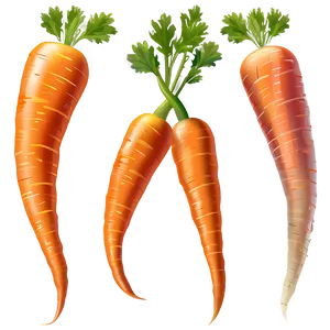 Carrot Plant Clipart PNG 32
