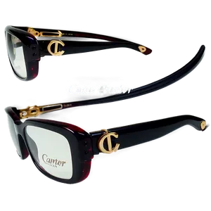 Cartier Bifocal Glasses PNG 06212024