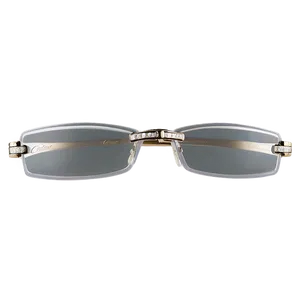 Cartier Clip-on Glasses PNG 23