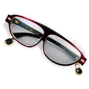 Cartier Graduated Glasses PNG 06212024