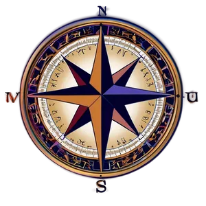 Cartography Compass Rose Png 05252024 PNG image