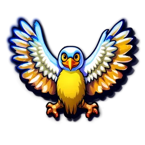 Cartoon Aguila PNG 06252024