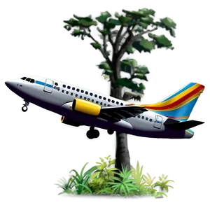 Cartoon Airplane Drawing Png Kjl18 PNG image