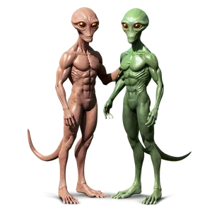 Cartoon Alien And Space Dog PNG 06292024 PNG