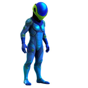 Cartoon Alien In Spacesuit Png 77 PNG image