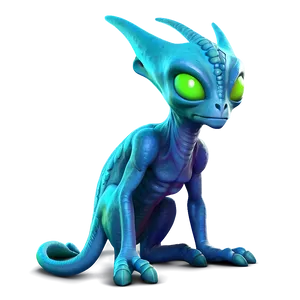 Cartoon Alien Pet PNG Ebu48 PNG