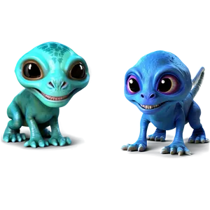 Cartoon Alien Pets Png Rim16 PNG image