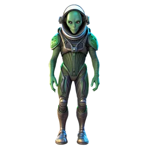 Cartoon Alien With Jetpack PNG 06292024 PNG