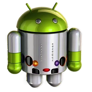 Cartoon Android Character PNG 52