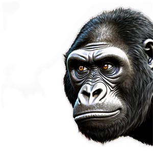 Cartoon Angry Gorilla Png Iia PNG image