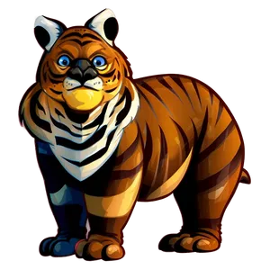 Cartoon Animal Illustration PNG 06252024