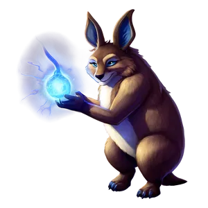 Cartoon Animal Magical Powers PNG 06252024