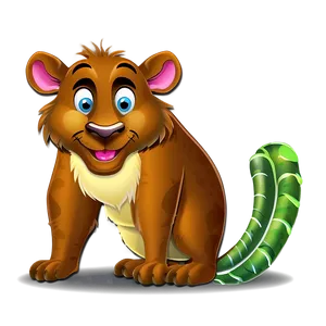 Cartoon Animals PNG Qjd67