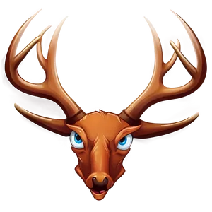 Cartoon Antler Image Png 06212024 PNG image