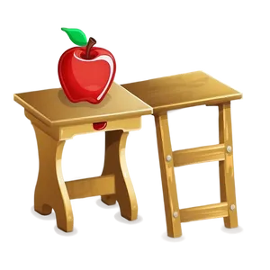 Cartoon Apple Teacher Png 17 PNG image