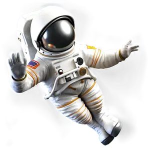 Cartoon Astronaut PNG Jxl