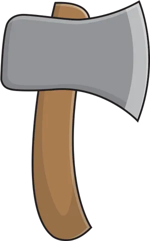 Cartoon Axe Illustration PNG image