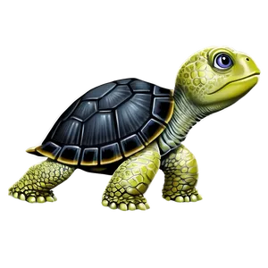 Cartoon Baby Turtle PNG Cpv78 PNG