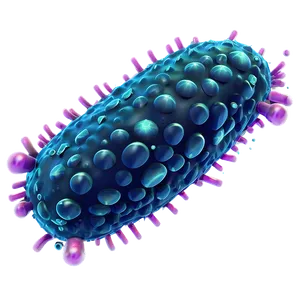 Cartoon Bacteria PNG 05242024