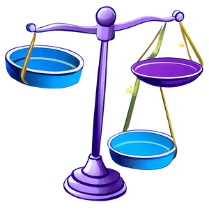 Cartoon Balance Scale PNG 21