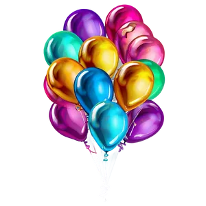 Cartoon Balloons PNG 73