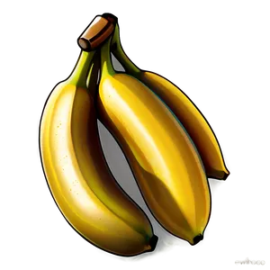 Cartoon Banana Png Nyh8 PNG image