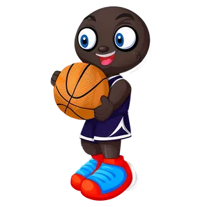 Cartoon Basketball Mascot Png Iof PNG image