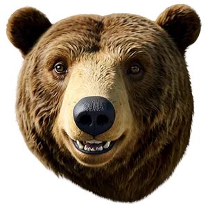Cartoon Bear Head Clipart PNG Ugd PNG