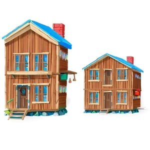 Cartoon Bear Living Quarters PNG 06272024 PNG