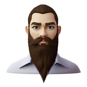 Cartoon Beard Avatar Png Sim PNG image