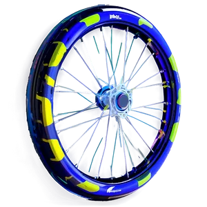 Cartoon Bike Wheel PNG 06282024 PNG
