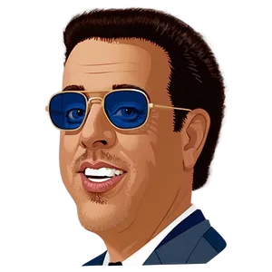 Cartoon Billy Joel PNG 06252024 PNG