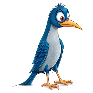 Cartoon Bird And Cat PNG Emw98 PNG
