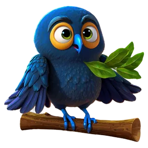 Cartoon Bird Character Png 06202024 PNG image