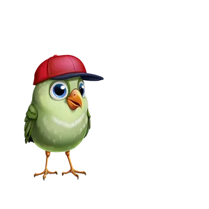 Cartoon Bird In Cap PNG 42 PNG