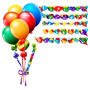 Cartoon Birthday Balloon Png 31 PNG image