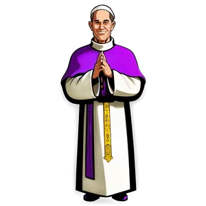 Cartoon Bishop Character Png 83 PNG image