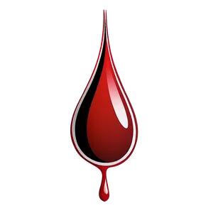 Cartoon Blood Drop Png Aef44 PNG image