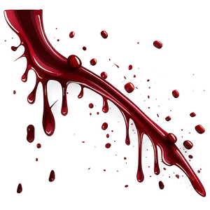 Cartoon Blood Spatter PNG 90