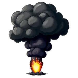 Cartoon Bomb Explode Png 06132024 PNG image