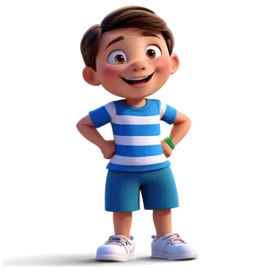 Cartoon Boy Character PNG 05212024 PNG