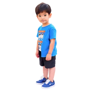Cartoon Boy Character PNG Wax