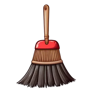 Cartoon Broom PNG Ked