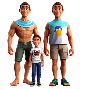 Cartoon Brother PNG Qah